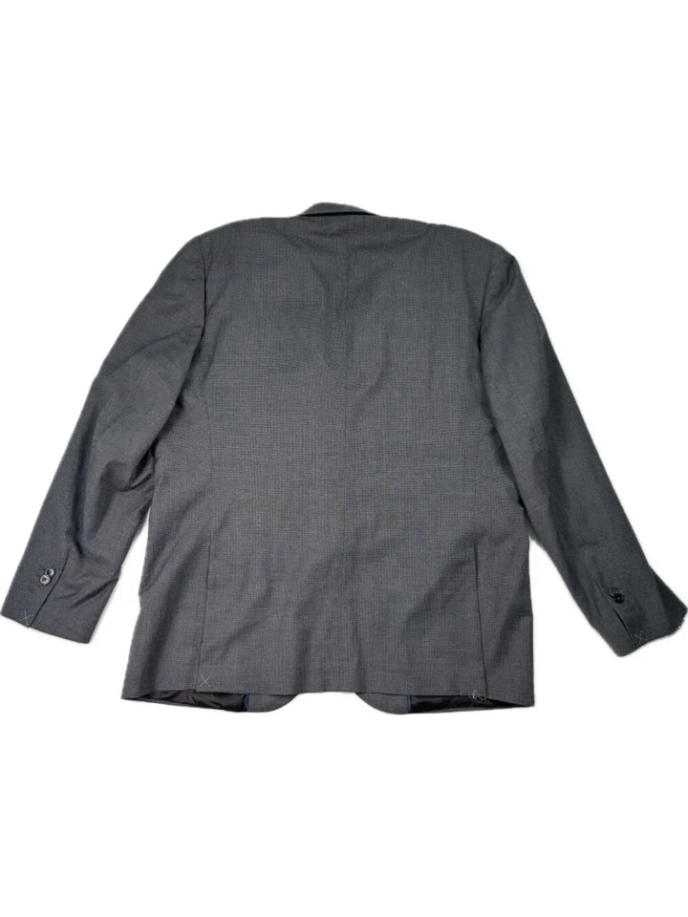 Massimo Dutti Men’s Extrafine wool grey blazer Sport Coat size 48R NWT